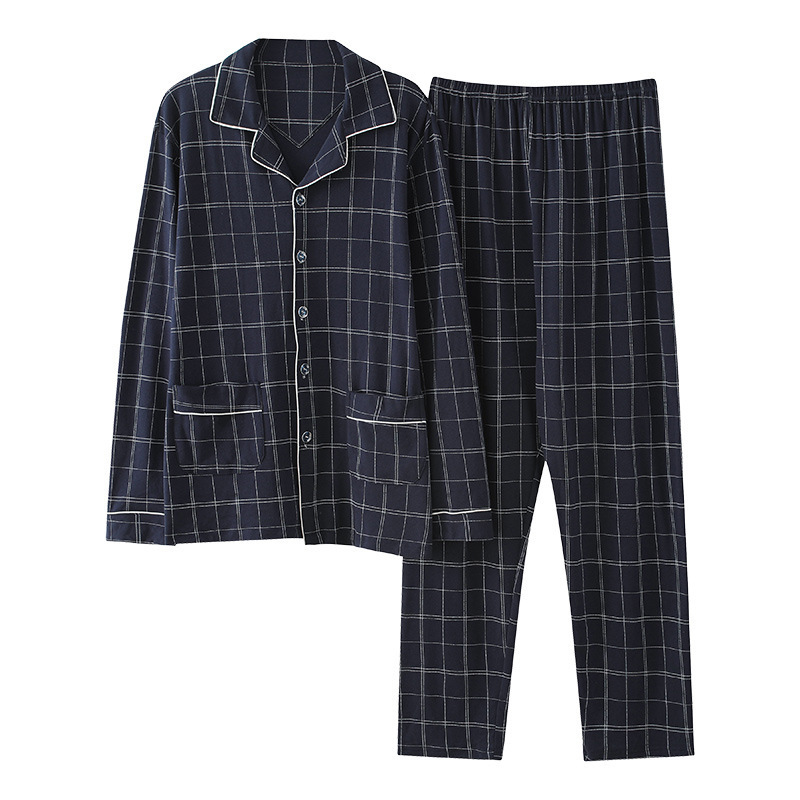 Cardigan Can Be Worn Outside Dad Wear Homewear Suit - Image 9