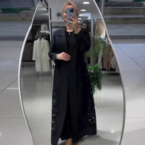 Elegant Hollowed-Out Fashionable Trench Coat For Women