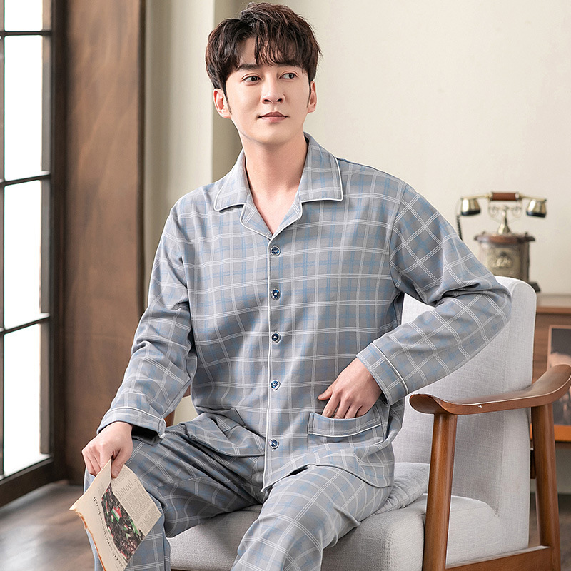 Cardigan Can Be Worn Outside Dad Wear Homewear Suit - Image 10