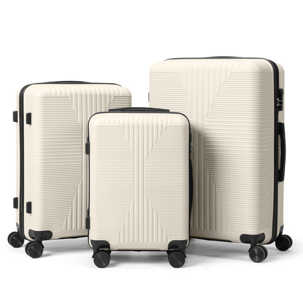 PP Trolley Case 20in 24in 28in 3PCS Suitcase Set - Image 4